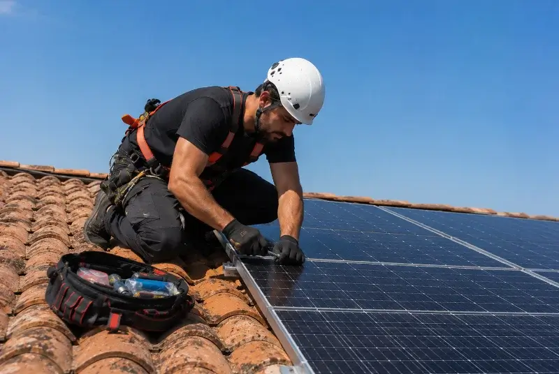 Maintenance et monitoring de panneaux solaires à Mugron