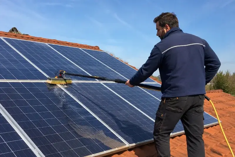 Nettoyage et entretien de panneaux solaires à Mugron
